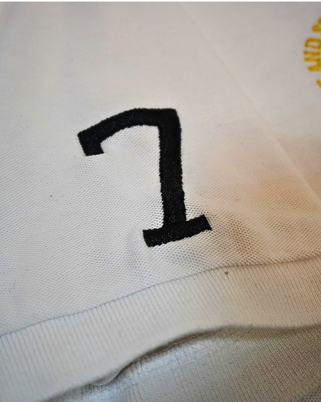 LUCKY POLO IN WHITE!