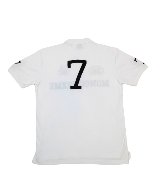 MONOCHRXME POLO WHITE