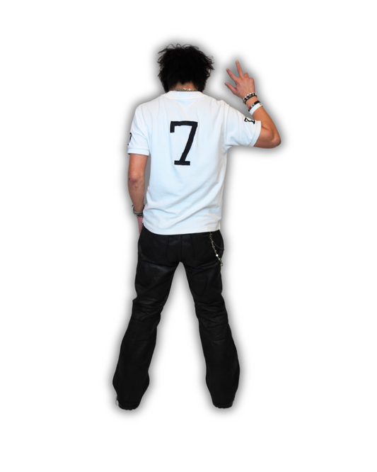 LUCKY POLO IN WHITE!